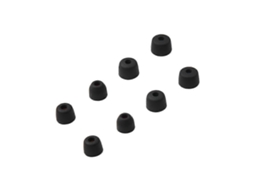 Ponteiras Zruxe Para Sony Wf-1000xm5 Silicon Preto (ajuste Confortavel, Isolamento Sonoro)