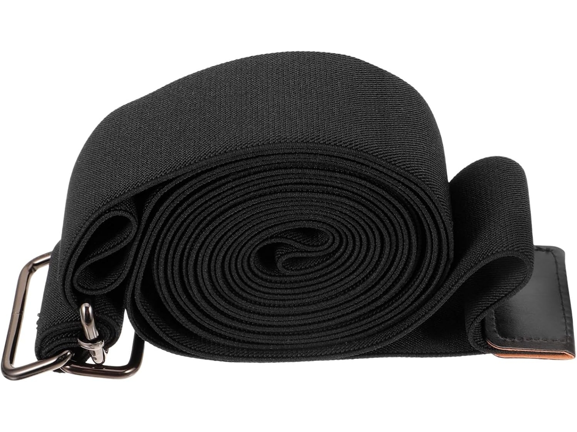 Faixa De Tensão Para Ioga Didiseaon, Preta, Não Elástica, Alongamento, Meditação, Flexibilidade Muscular