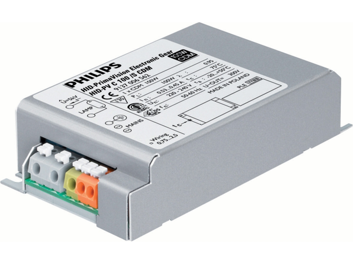 Balastro Hid-Pv C 20 /S Cdm 220-240V 50/60Hz PHILIPS
