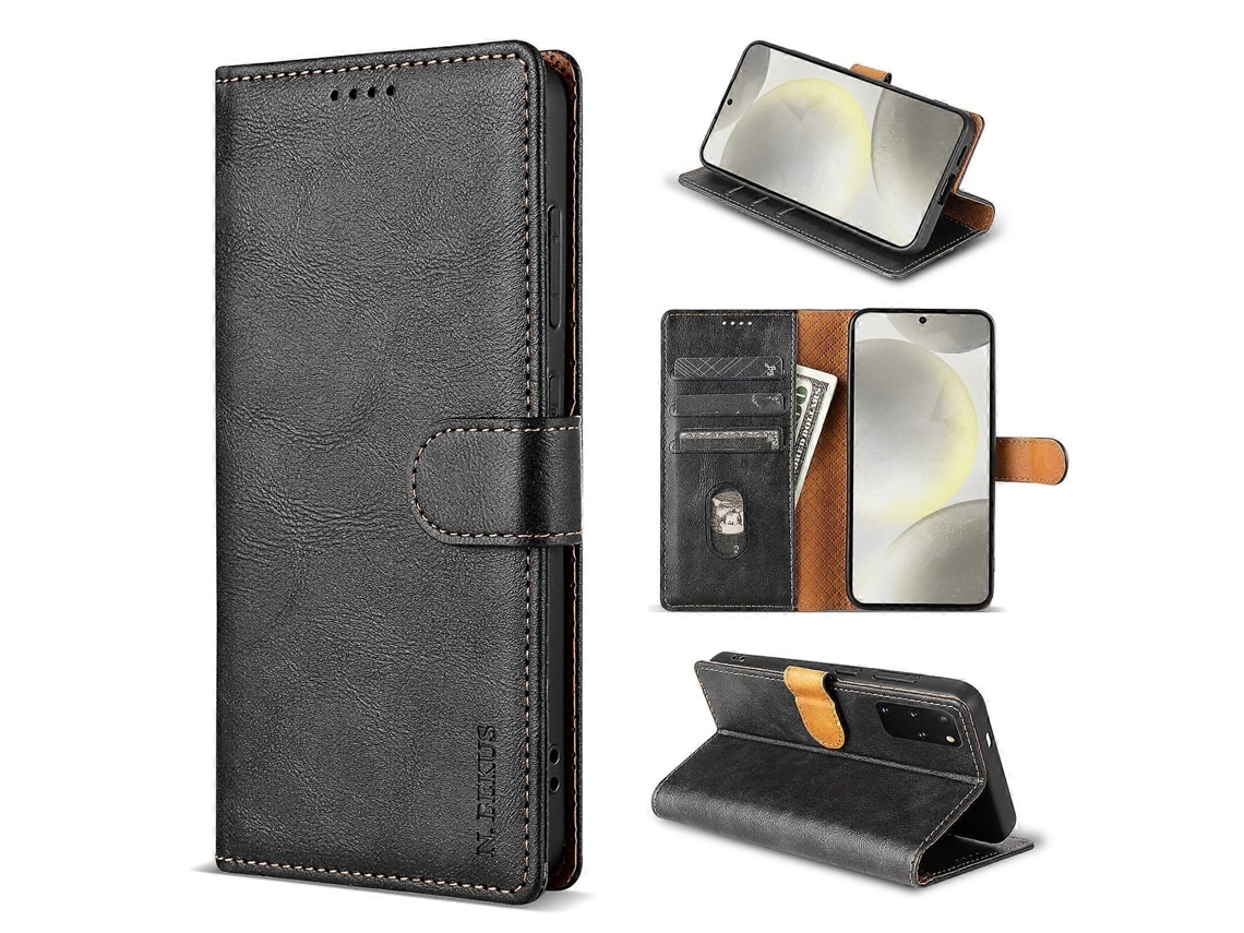 Capa De Celular De Couro Liso N.bekus Csj-p1