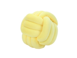 Rebe-cojim Redondo Nudo Suave De Tela Plush Relleno De Algodón Pp Decoración Hogar 9.8x9.8 Amarelo Ganso