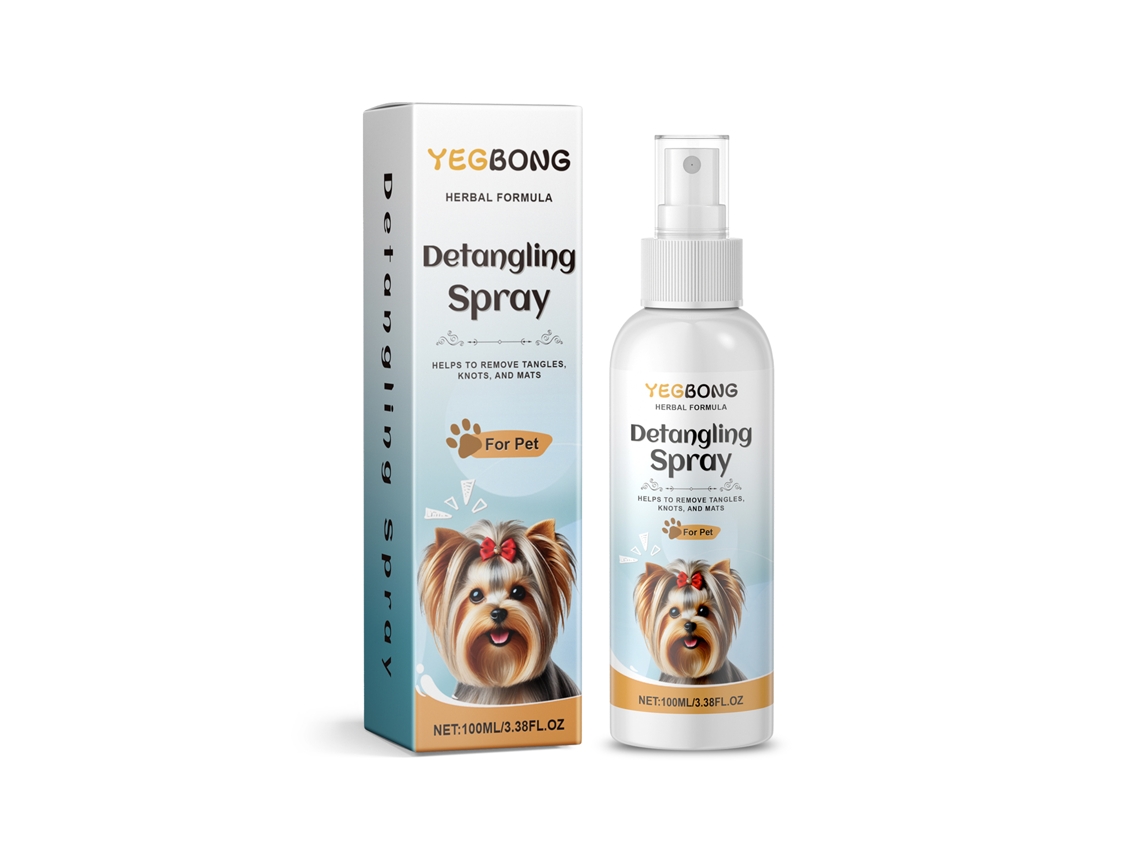 Spray para Desembaraçar Cães, Cuidado Suave para Pelo Emaranhado e Encruzilhado LAXISCREED