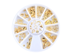 Acessórios para Unhas Decoradas com Strass, Cristais e Aplicações de Strass. MDUG