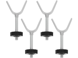Parafusos De Segurança Com Núcleo Aço Para Portão Proteção, 4 Peças, Com Porcas, Parafusos Em Formato De Y Para Cerca