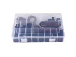 Kits Com 520 Peças De Conectores De Jumper, Pinos Macho E Fêmea, Com Caixa De Armazenamento.