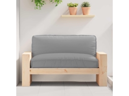 Vidaxl Almofada Cinzeto 120 X 80 X 12 Cm Tecido Oxford