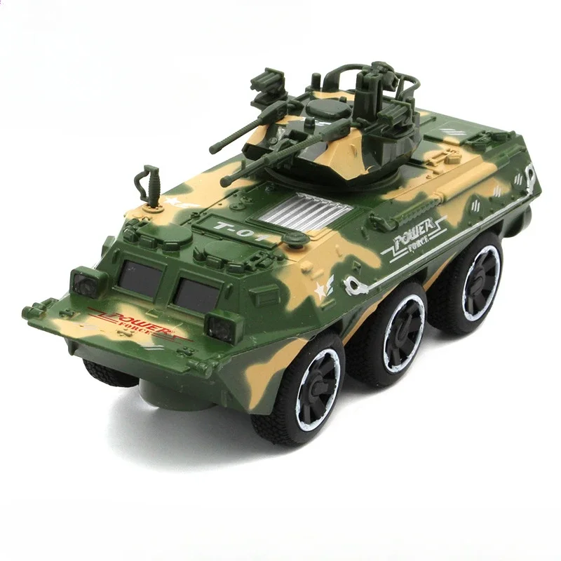 (três Armas) Escala 1:32 - Liga Metálica - Veículo Militar - Modelo De Brinquedo
