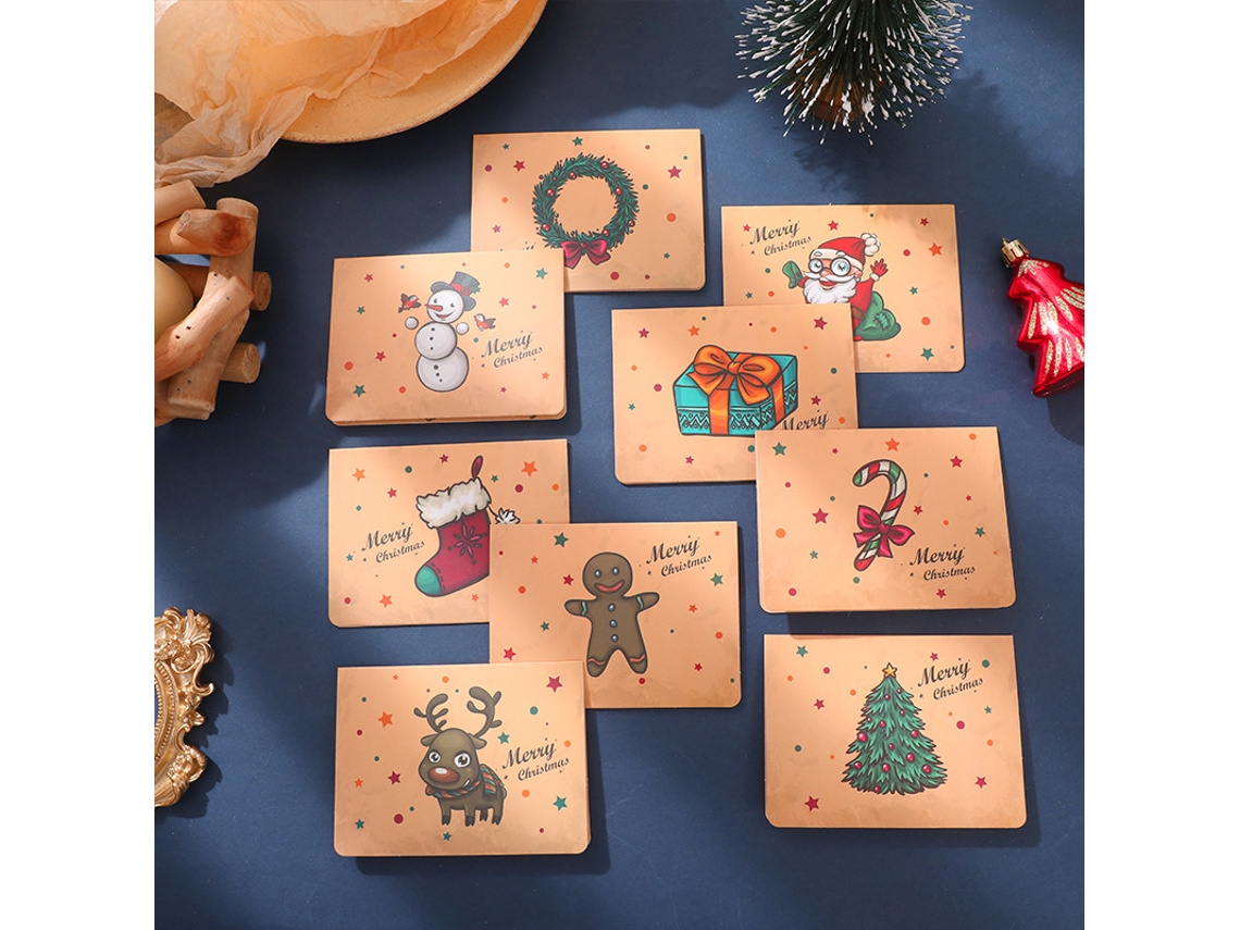 18 Envelopes Criativos Vintage De Natal P Aquaforge