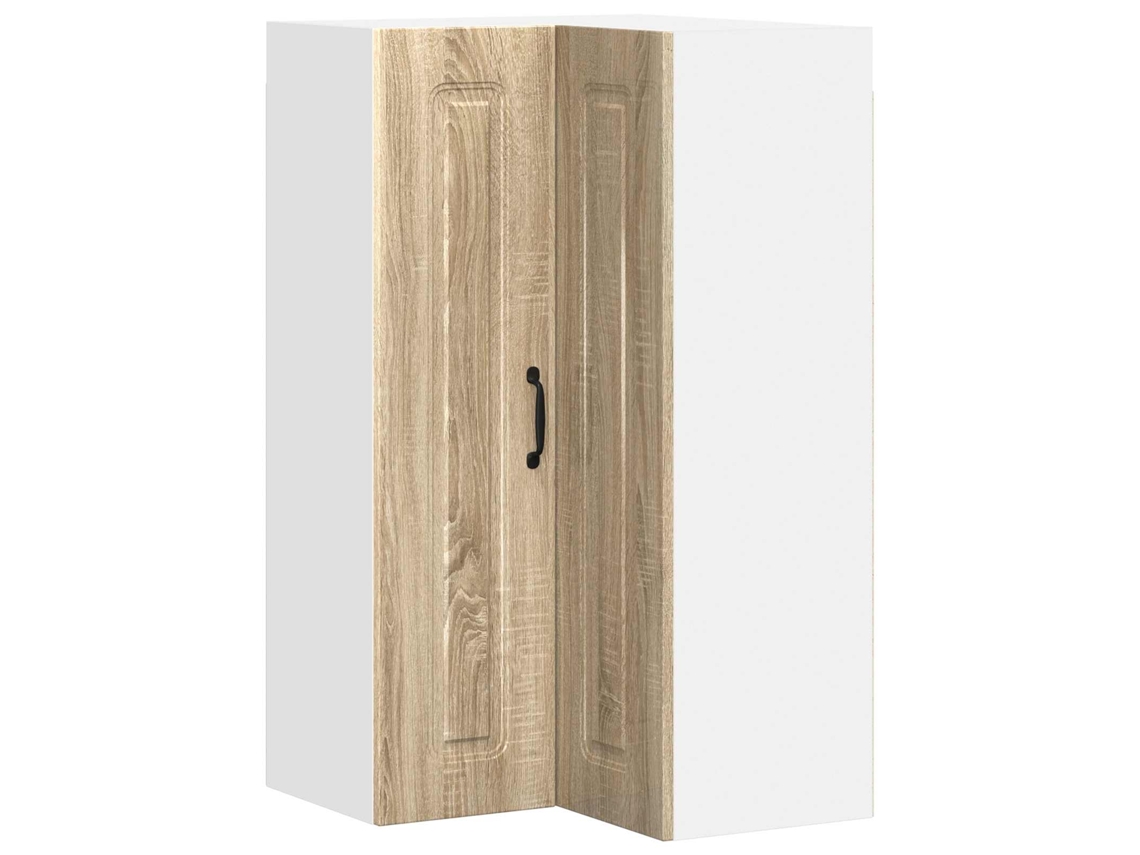 Conjunto 1 Armário De Cozinha Vidaxl Castanho Derivados De Madeira (57 X 57 X 100 Cm)