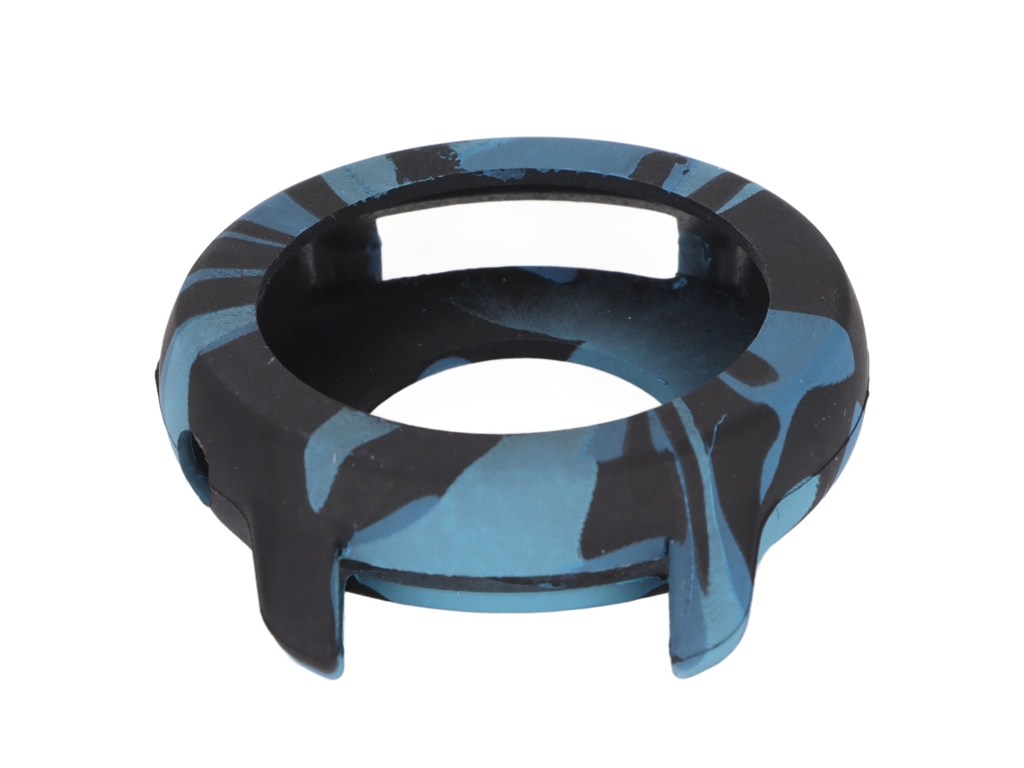 Capa Protetora de Silicone S/MARCA para Amazfit GTR 3/3 Pro Camuflagem Azul