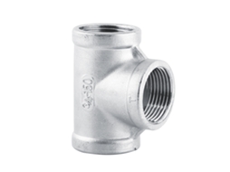 Laxiscreed Tee De Encaste Em Aço Inox Ss304 Para Tubagens De 3/4 Polegadas Com Rosca Fêmea Bsp