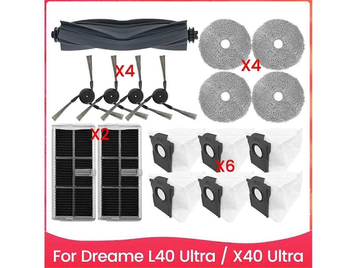Peça De Reposição Para Aspirador De Pó X40 Ultra/l40 Ultra/x40 Pro