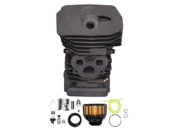 Kit de cilindro, pistão, filtro de ar, válvula de alívio para Husqvarna 455 460 | S/MARCA