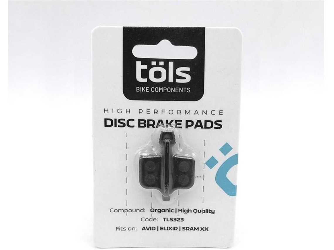 Travão  para Bicicleta TOLS Organic Brake Pads Avid/elixir/sram Xx