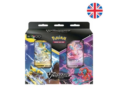 Baralho de cartas colecionáveis ??Pokémon Deoxys vs Zeraora V Jogo de cartas Pokémon