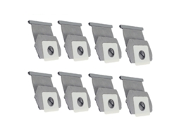 Sacos de limpeza de poeira laváveis de tecido não tecido para aspirador de pó sanyo Sc-P5A/Sc-35A acessórios de saco de substituição