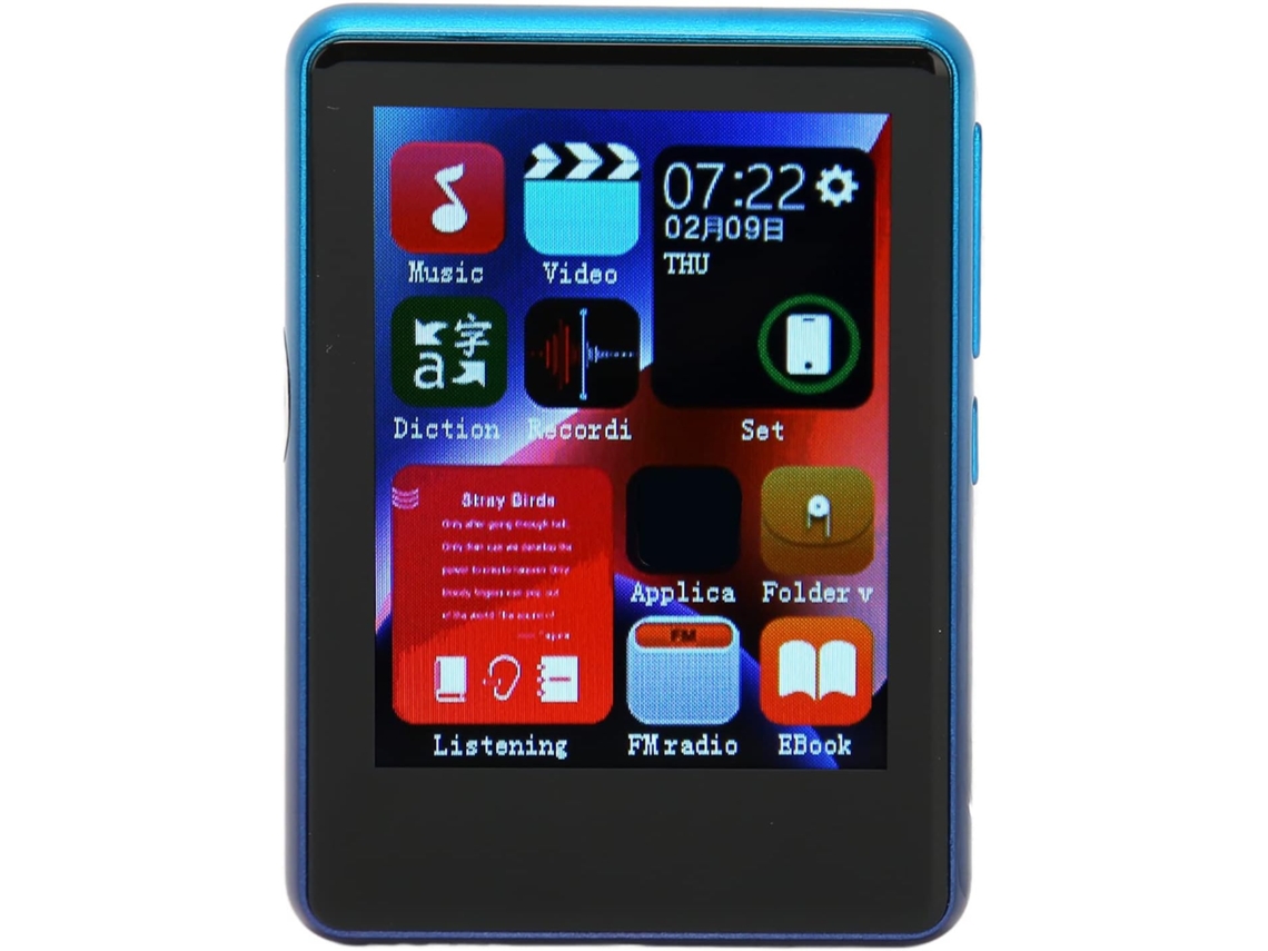 Leitor De Mp3 Bluetooth, Leitor De Música Mp3 Com Tela Sensível Ao Toque De 2,4, Leitor De Música M Gokoco