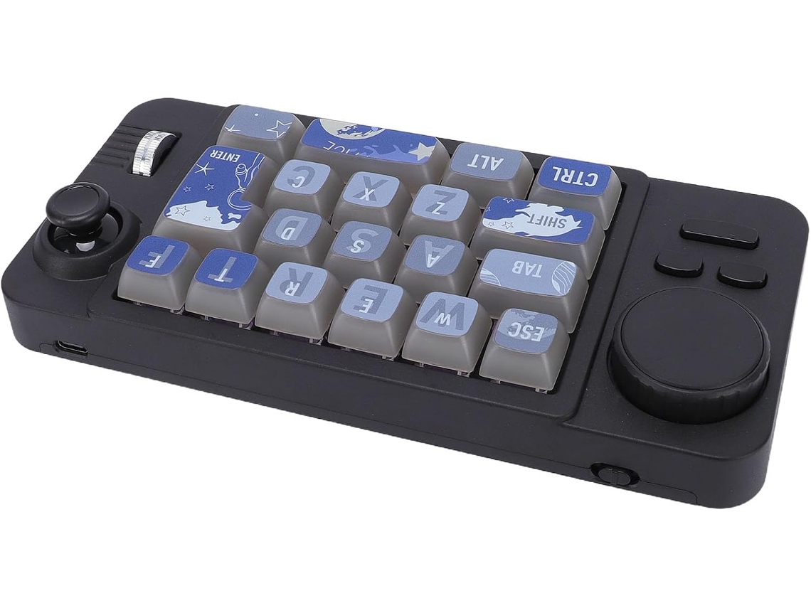 Teclado Mecânico Programável De 19 Teclas, Teclado Macro Para Uso Com Uma