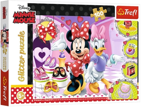 Puzzle 100 Peças  Minnie E Margarida
