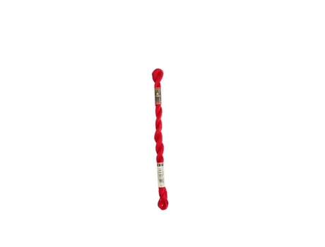 Fio de Algodão Pérola DMC Pequeno N8 Col. 321 Vermelho