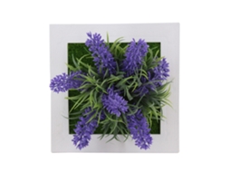 Laxiscreed Quadro De Parede Com Planta 3d Para Decoração Com Flor Natural