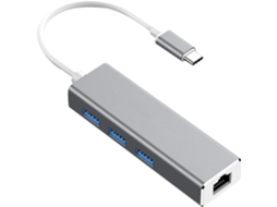 Adaptador Usb-c Para Placa De Rede Usb, Conversor Doméstica Simples