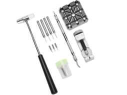 Kit De Reparo De Relógio Com Ferramenta Profissional Para Ajustar A Pulseira Do Relógio E Substituir A Bateria. Olysi Shop
