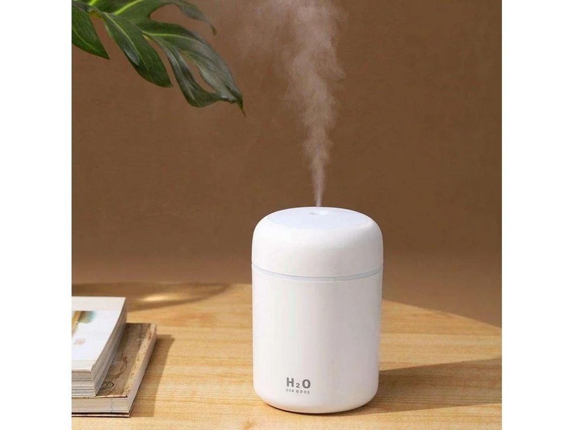 Mini Umidificador Usb Névoa Fria 300ml Bestvite Branco