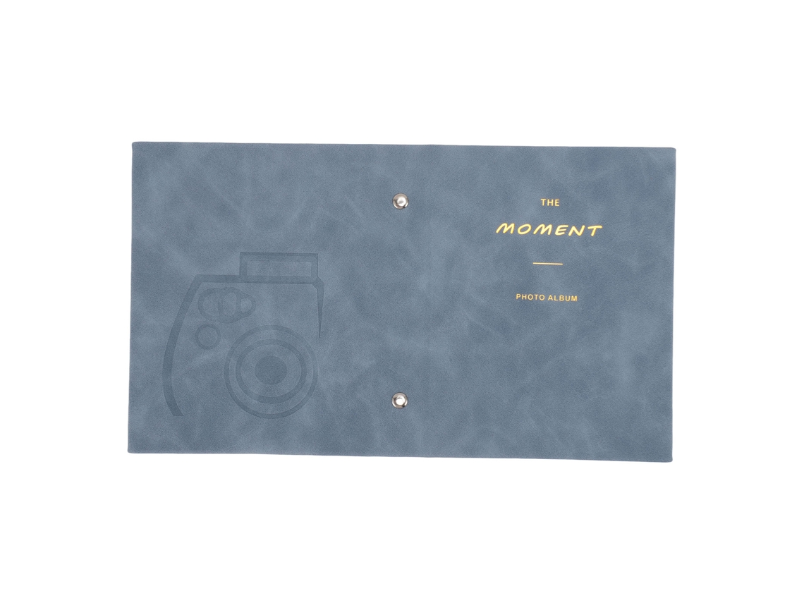 2x3 Photo Album 3in 64 Pockets Photo Card Holder Velvet Cover Versatile Photo Collect Book For Mini12 11 9 8 Instant Camera Blue LAXISCREED