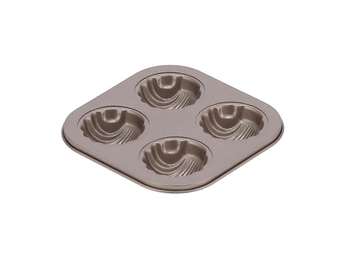 Forma Para Cupcakes Mini Antiaderente Em Aço Carbono 25-26 Para Micro-ondas