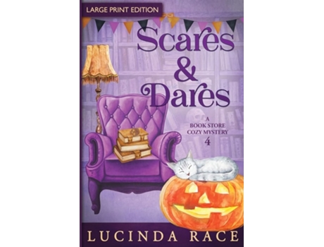 Livro Scares and Dares LP A Paranormal Witch Cozy Mystery de Lucinda Race (Inglês)