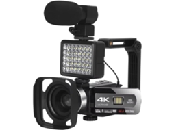 Câmera de Vídeo Digital 4k, Filmadora para Vlogs, Fotografia e Transmissões Ao Vivo. SFUSHOS