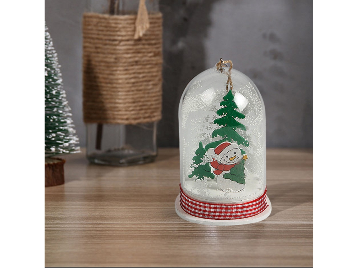 Lanterna Decorativa, Tema De Natal, Para Mesa, Jardim, Festas, Eventos E Composição De Espaços