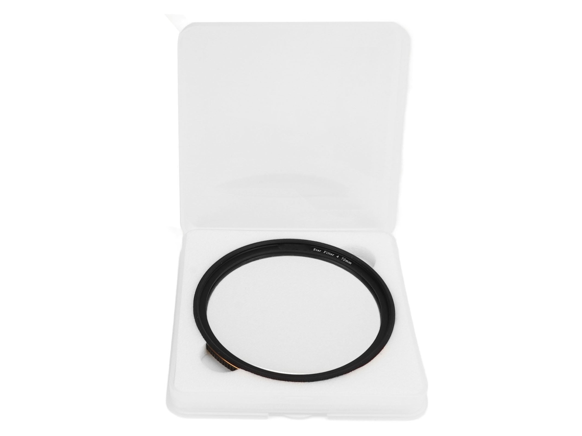 2026 filtro Estrella Ajustable 4 Puntos para Cámaras Dslr Con Recubrimiento Starburst Lens Filter