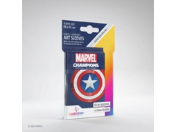 Sleeves para Cartas GAMEGENIC Marvel Champions Captain America