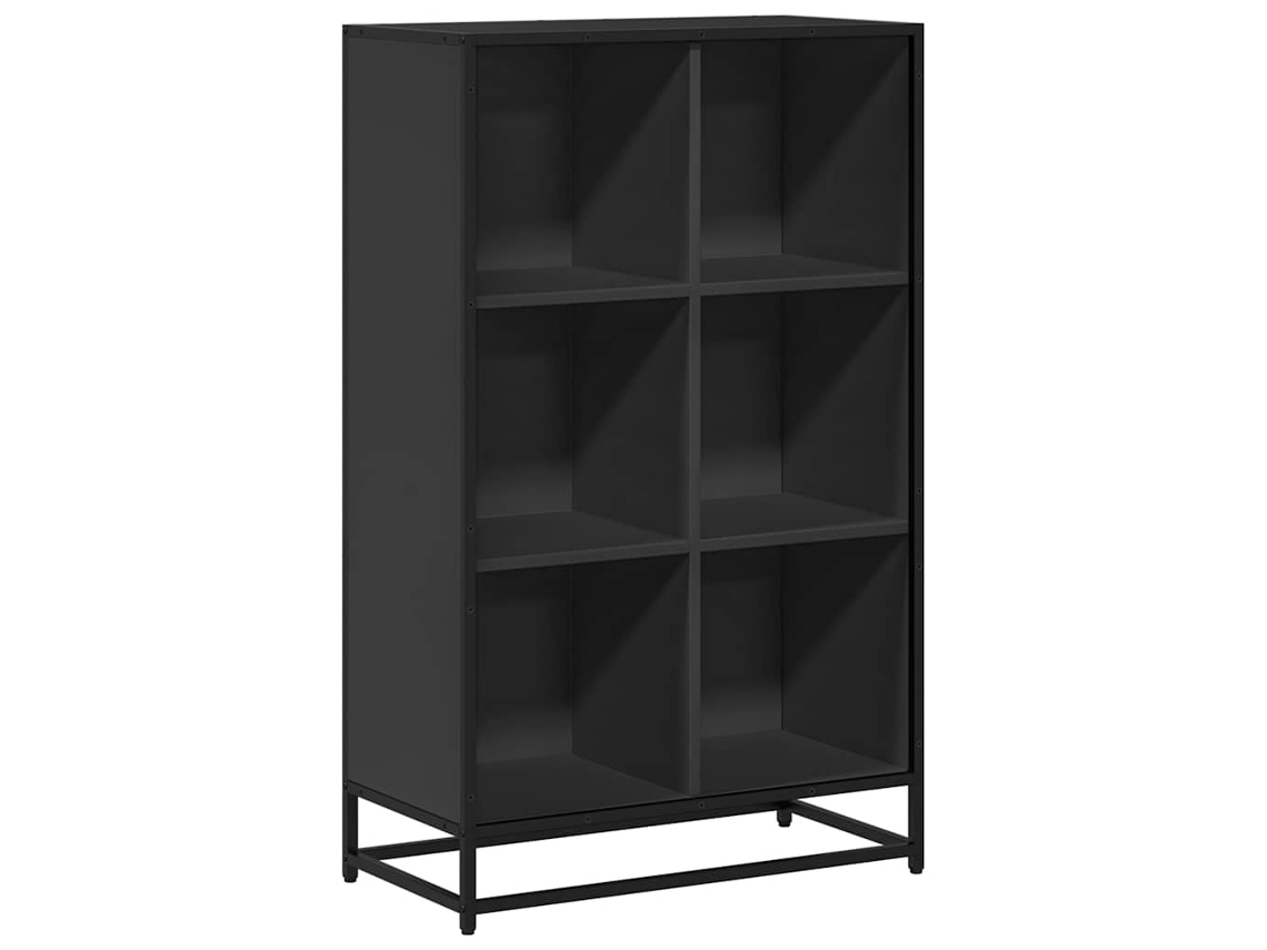 Estante 65,5x33x107,5 Cm Derivados de Madeira Preto MAISON EXCLUSIVE