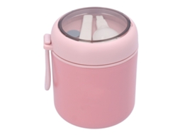 Mala de Almoço Isolada 530ml LAXISCREED com Colher e Tampa Aço Inox