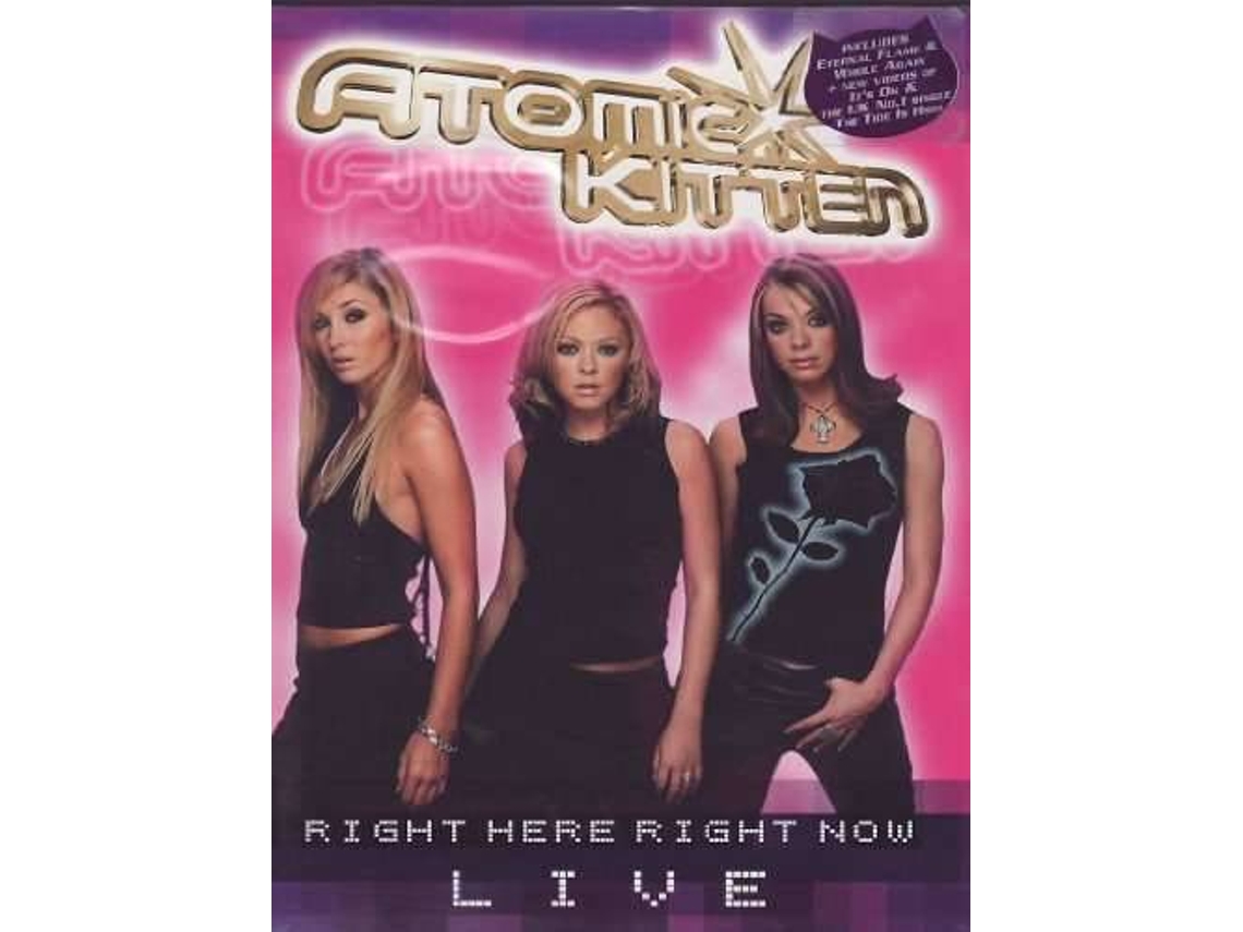 DVD Atomic Kitten - Right Here Right Now (Edição em Espanhol)