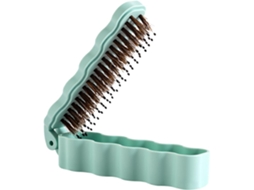 Pente De Viagem Dobrável, Escova De Cabelo Compacta, 12x 3x 2, 8cm, Acessório Versátil Para Penteados, Solução Prática