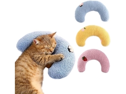 Almofada para Gato, Alívio da Ansiedade em Cães, Almofada Formato U para o Pescoço AQUAFORGE