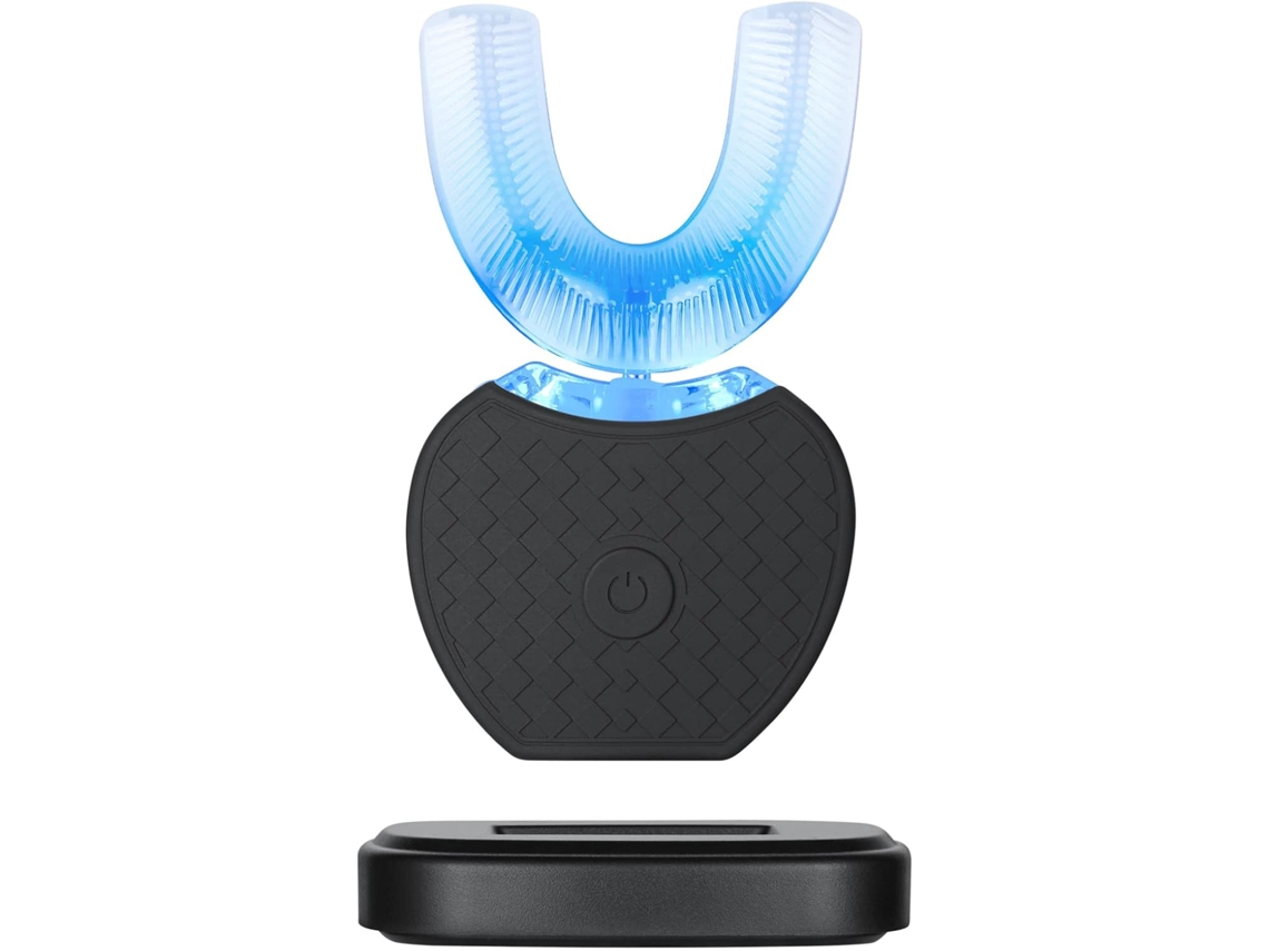 Escova De Dentes Elétrica Forma U Ultrassónica Branqueamento 360°