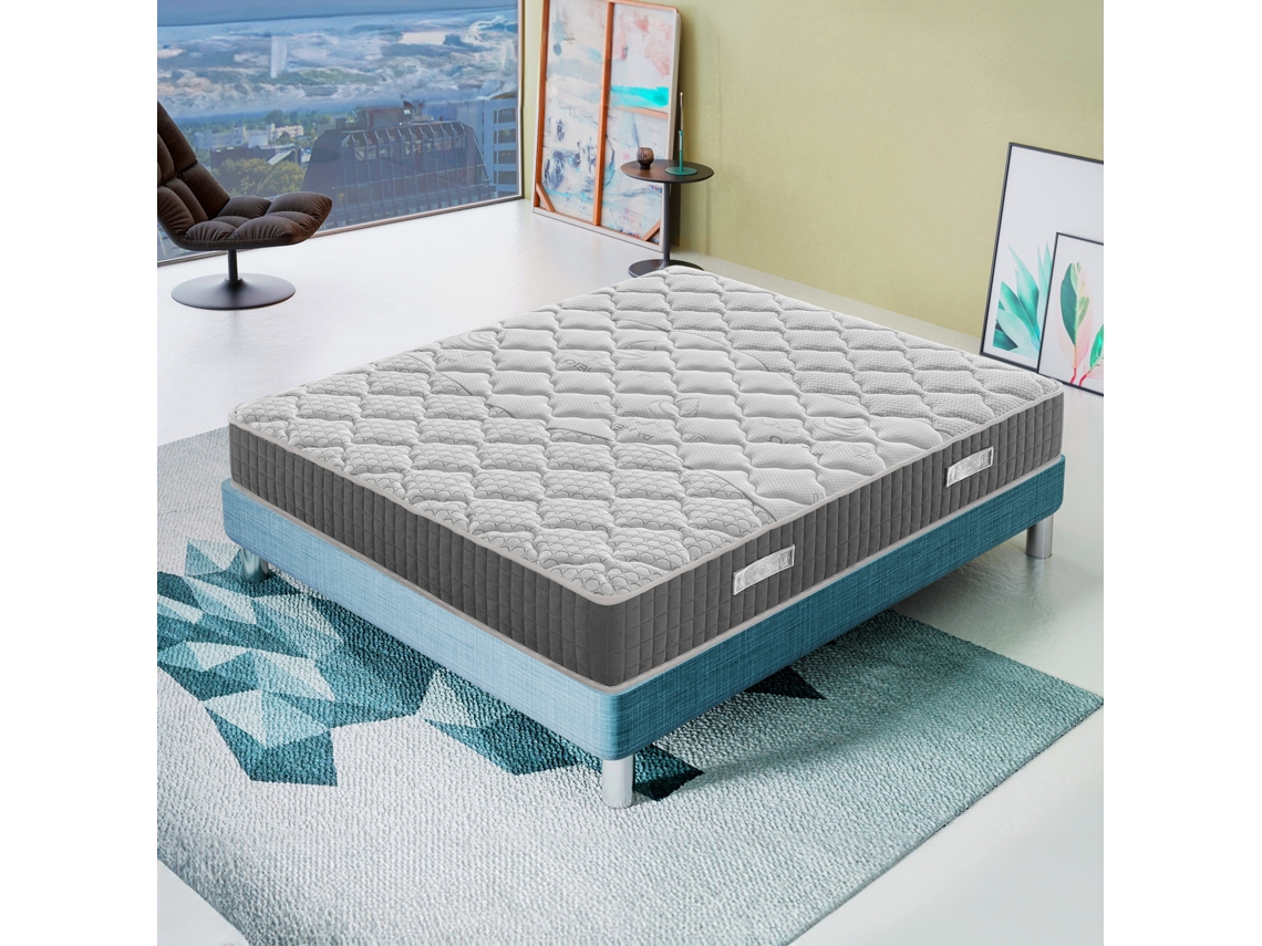 Colchão Ilovesleep Ermes ( 120x190x25 Cm, Espuma Hr + Viscoelástica)