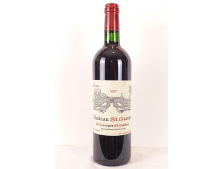 Vinho Tinto CHÂTEAU SAINT-GEORGES 2007 (75 cl - 1 unidade)