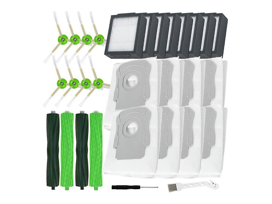 Replacement Parts For I7 I7+ I8 I3 I6+ Plus E5 E6 E7+ Robot Vacuum Accessories Roller Brushes Dust Bags_glo