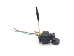 Câmera Fpv Aio Slonwake 5.8g 48ch 400mw Vtx Transmissor Fpv Lente 2.5mm Cmos 1200tvl Suporte Osd Alimentação 2 4s P/ Drones Corrida Fpv MDUG