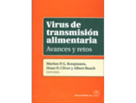 Livro Virus De Transmisión Alimentaria. Avances/Retos de P.G. Koopmans (Espanhol)