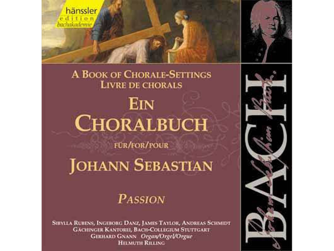 CD A Book Of Chorale Settings - Passion-Bach Johann Sebastian - Rillong Helmuth