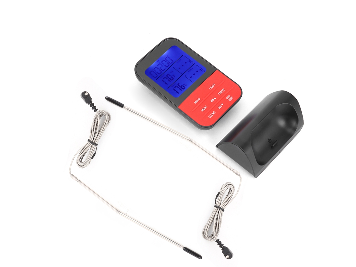 Termômetro Digital Para Carnes, Ideal Grelhar E Cozinhar Na Cozinha. Aquaforge
