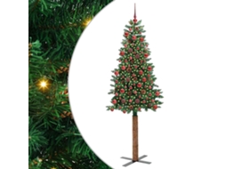 Conjunto 1 Árvore De Natal Vidaxl Verde Pvc (180 Cm)