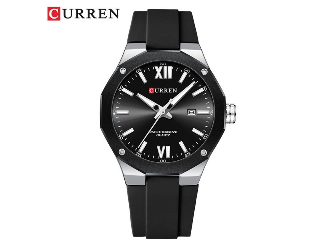 Relógio de Pulso Masculino À Prova D'água com Calendário, Pulseira de Aço Inoxidável MDUG